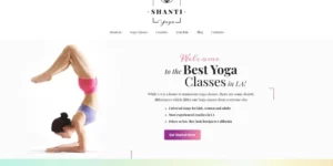 Shanti Yoga Studio WordPress Theme 1.0.0破解版主题