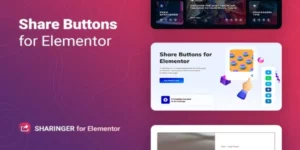 Sharinger  – Share Buttons for Elementor 1.0.2破解版插件