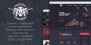 SharpShot Responsive WordPress Theme 1.0破解版主题