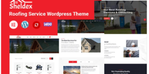 Sheldex Roofing Company Elementor WordPress Theme 1.0.0破解版主题