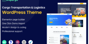 Shipargo Cargo Transportation And Logistics WordPress Theme 1.1破解版主题