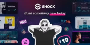 Shock Creative Multipurpose WordPress Theme 1.0.2破解版主题