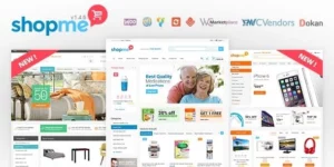 ShopMe Multi Vendor Woocommerce WordPress Theme 1.6.3破解版主题