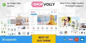 ShopVolly Multipurpose WooCommerce Theme 1.0破解版主题