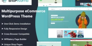 Shopmartio – Multipurpose eCommerce WordPress Theme 1.0.0破解版主题