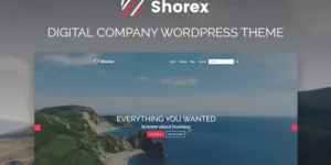 Shorex Digital Multipurpose Modern WordPress Elementor Theme WordPress Theme 1.0.0破解版主题