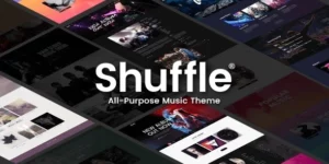 Shuffle WordPress Music Theme 1.7破解版主题