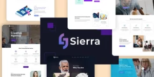 Sierra Creative Modern Multipurpose WordPress Theme 1.1.0破解版主题