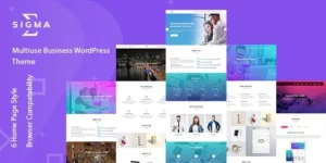 Sigma Multipurpose WordPress Theme 1.4破解版主题