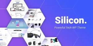 Silicon Startup and Technology WordPress Theme 1.6.8破解版主题