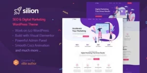 Silion Digital Marketing WordPress Theme 1破解版主题