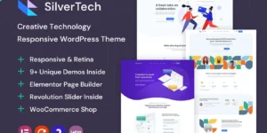 Silvertech Creative WordPress Theme 1.0.1破解版主题