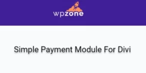 Simple Payment Module For Divi 1.1.11破解版插件