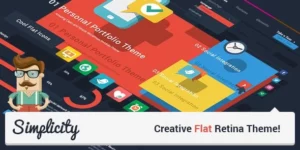 Simplicity Creative Flat Retina Theme 2.1破解版主题