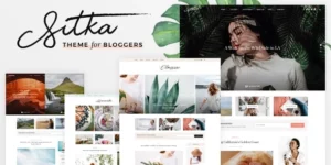 Sitka Modern WordPress Blog Theme 1.2.2破解版主题