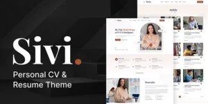 Sivi Personal CV/Resume Theme 1.1破解版主题