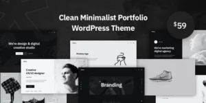 Sixten Minimalist Portfolio WordPress Theme 2.0.3破解版主题
