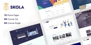 Skola LMS Online Courses WordPress Theme 1.0.21破解版主题