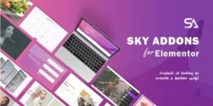 Sky Addons for Elementor Page Builder WordPress Plugin 1.5.4破解版插件