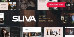 Sliva Responsive Multi-Purpose Theme 1.0破解版主题