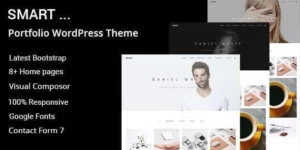 Smart Minimal Portfolio WordPress Theme 1破解版主题