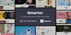 Smartic Product Landing Page WooCommerce Theme 2.1.4破解版主题