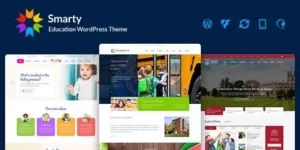 Smarty School Kindergarten WordPress theme 3.4.8破解版主题