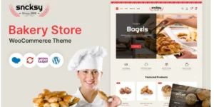 Sncksy The Bakery Store Responsive WooCommerce Theme 1.0破解版主题