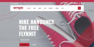 Snykers Sports Shop WordPress Theme 1.2.0破解版主题