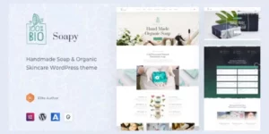 Soapy Handmade Organic Skincare WordPress 1.1.2破解版主题