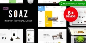 Soaz Furniture Store WooCommerce WordPress Theme (Mobile Layout Ready) 1.0.7破解版主题