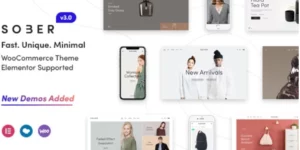 Sober WooCommerce WordPress Theme 3.4.12破解版主题