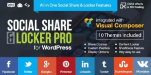 Social Share Locker Pro WordPress Plugin 7.8破解版插件