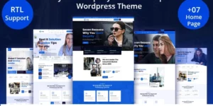 Socity IT Company Website Template WordPress Theme 3.0.0破解版主题