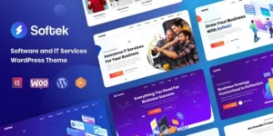 Softek Software IT Solutions WordPress Theme 3.0.2破解版主题