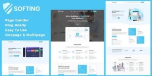 Softing WordPress Software Landing Page Theme 1.4.2破解版主题