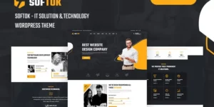 Softok Technology and IT Solution WordPress Theme 1.0.0破解版主题
