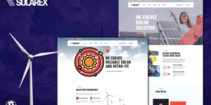 Solarex Renewable Solar Energy WordPress Theme 1.0.0破解版主题