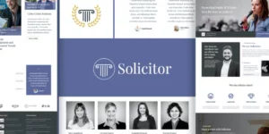 Solicitor Law Business Responsive WordPress Theme 2.3破解版主题