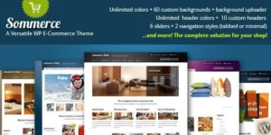 Sommerce Shop A Versatile E-commerce Theme 3.3.0破解版主题