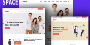 Space- Technology IT Solutions WordPress Theme WordPress Theme 1.0.1破解版主题