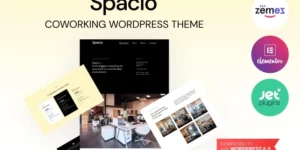 Spacio Coworking WordPress Theme to Unite Workers 1.0.0破解版主题