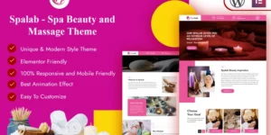 Spalab Spa Beauty and Massage WordPress Theme WordPress Theme 1.0.0破解版主题
