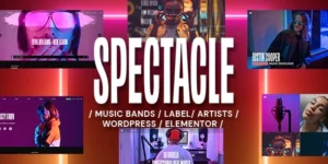 Spectacle Music WordPress Theme 1.0.5破解版主题