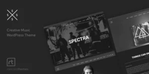 Spectra Music Theme for WordPress 2.6.1破解版主题