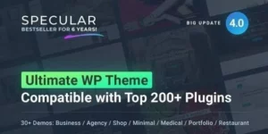 Specular Business WordPress Multi-Purpose 4.2.8破解版主题