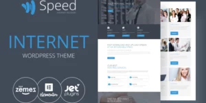 Speed Internet Theme with Elementor Builder WordPress Theme 1.0.0破解版主题