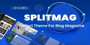 Splitmag Magazine Style and Blog WordPress Theme 1.0.0破解版主题