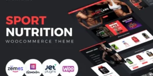 SportLabs Sport Nutrition WooCommerce Theme 1.0破解版主题