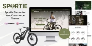 Sportie Elementor WooCommerce Theme 1.0.5破解版主题